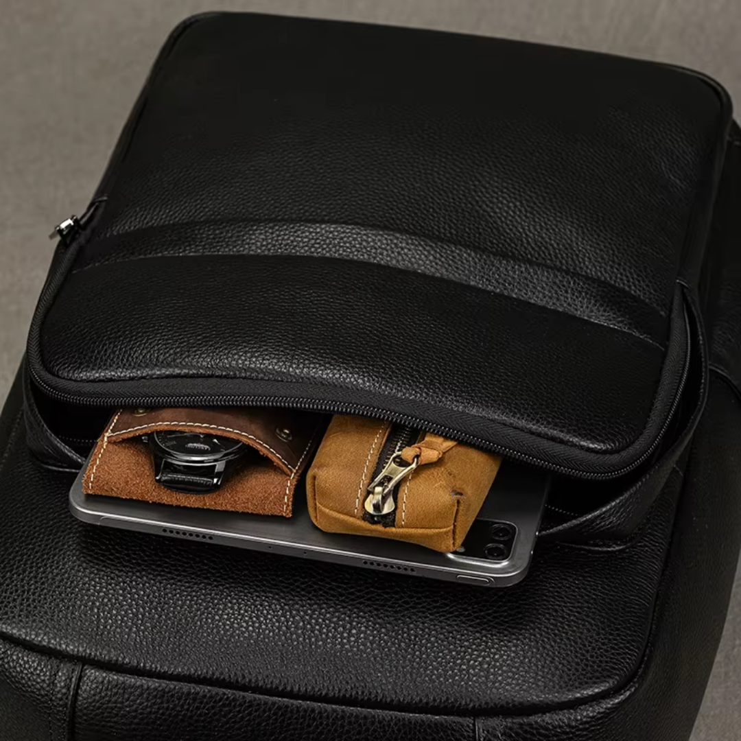 Laurent Backpack in Dark Brown - Lync Nova