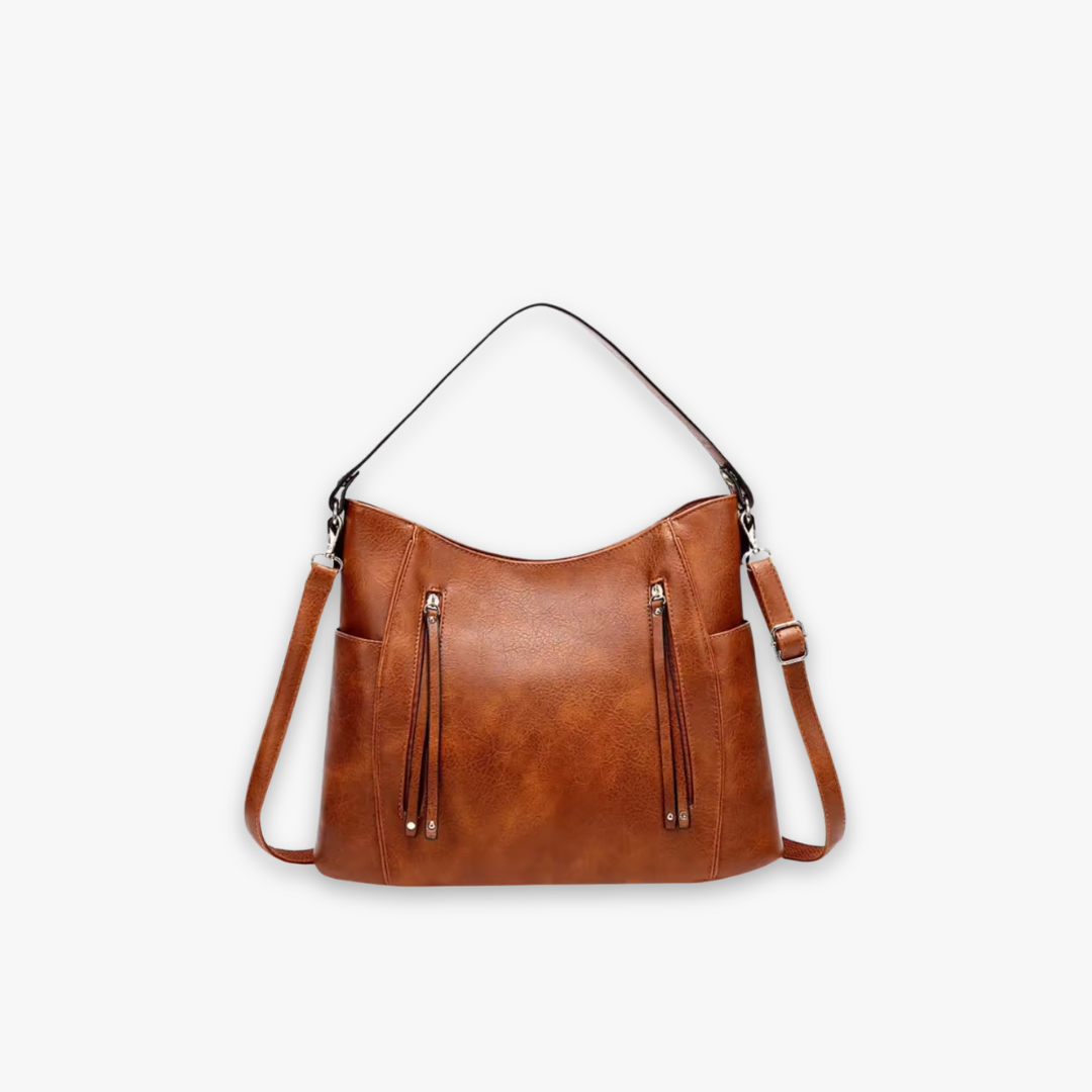 Solméra Shoulder Bag in Caramel - Lync Nova