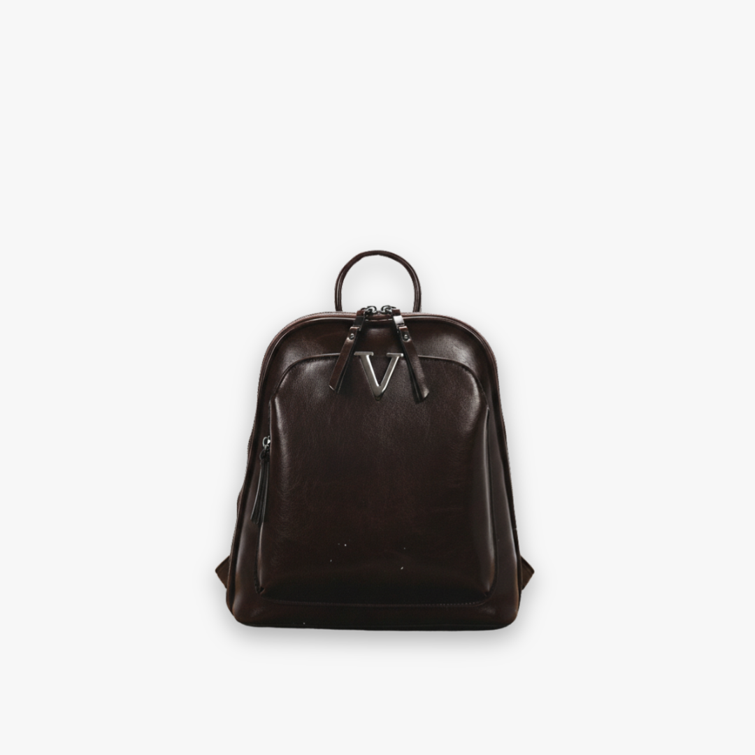 Victoire Backpack in Dark Brown - Lync Nova