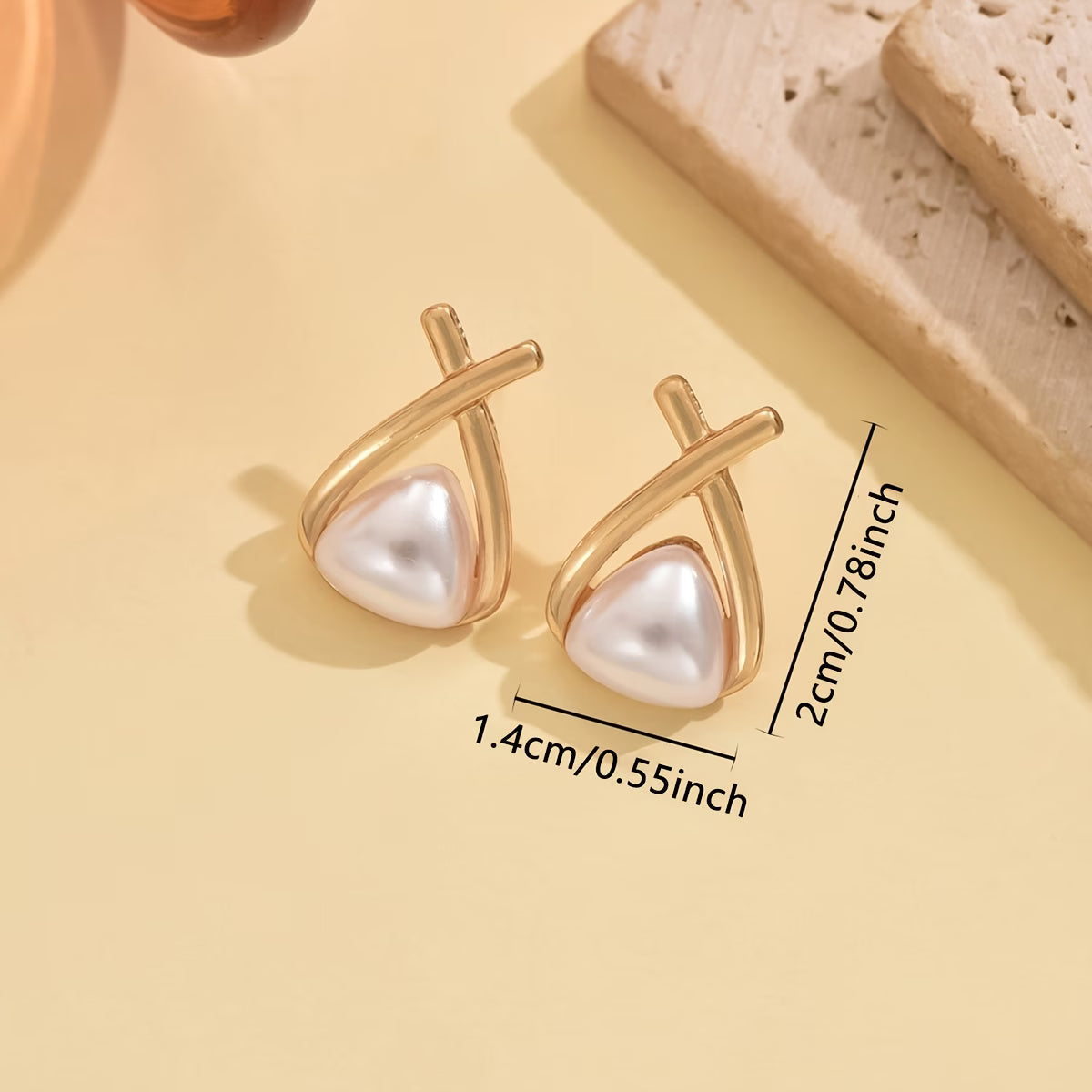Elegant Vintage-Inspired Pearl Drop Earrings