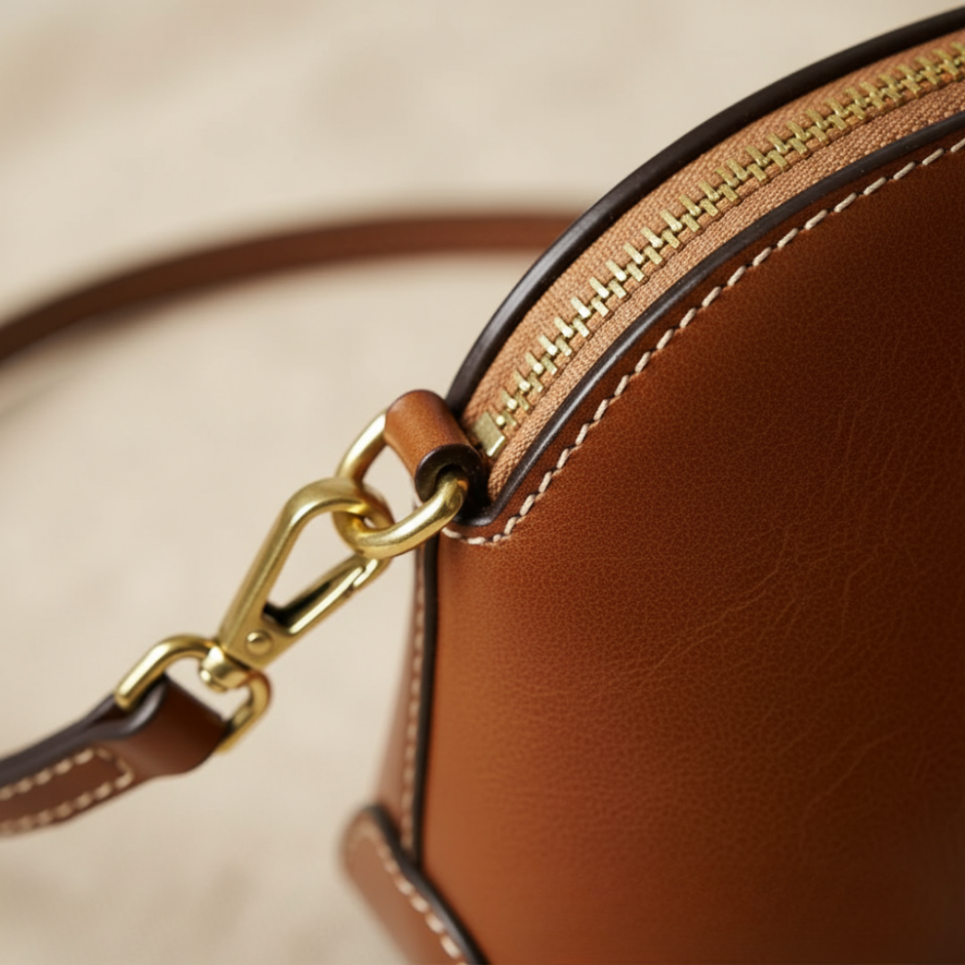 Léontine Crossbody Bag in Red - Lync Nova