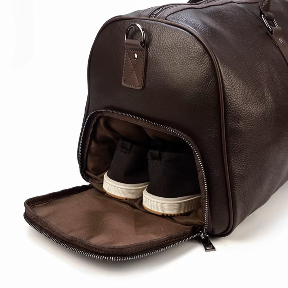 Vareno XL Travel Bag in Light Brown - Lync Nova