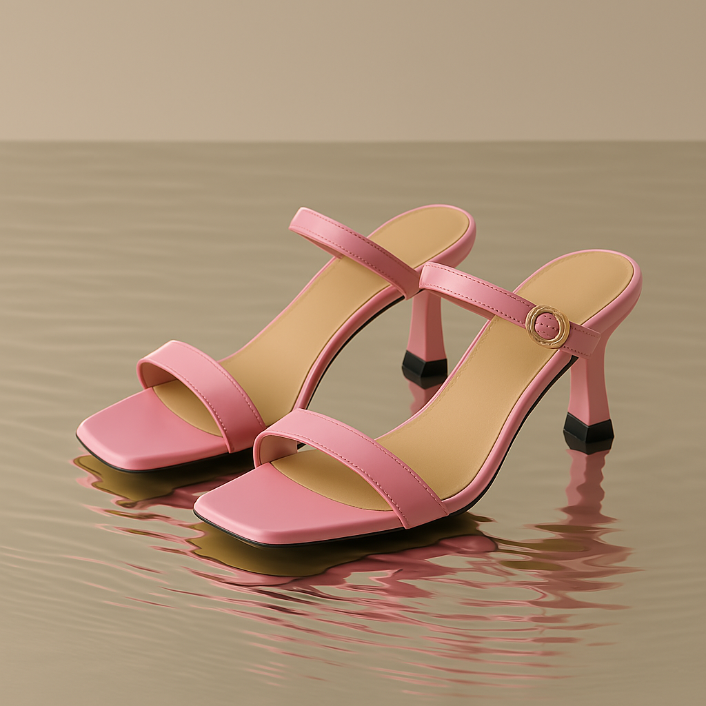 Rosa Belle Heel Mules