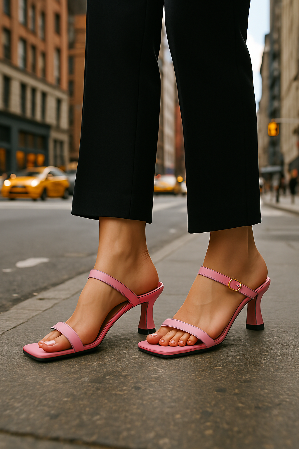 Rosa Belle Heel Mules