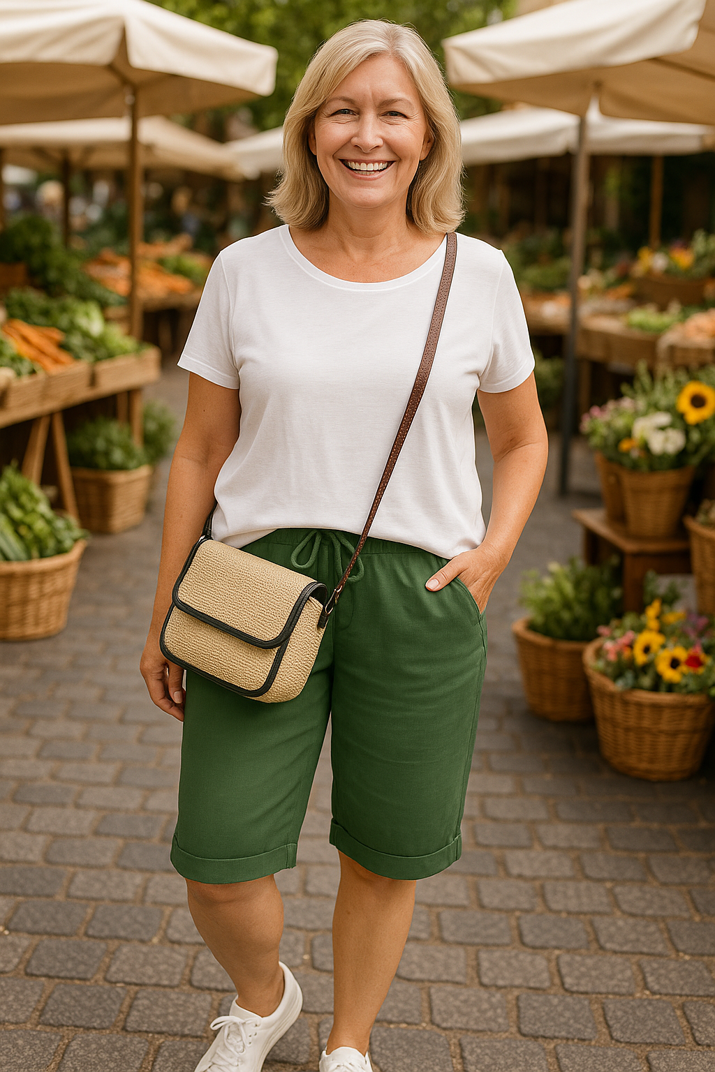 Selma | Cotton Comfort Shorts – Flattering fit. Effortless everyday style.