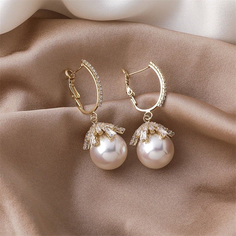 Magnificent Pearl Baby Earrings
