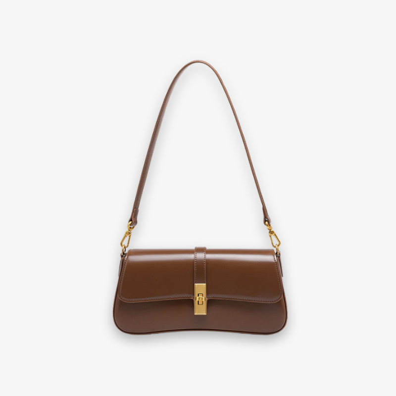 Velmira Crossbody Bag in Caramel Brown - Lync Nova