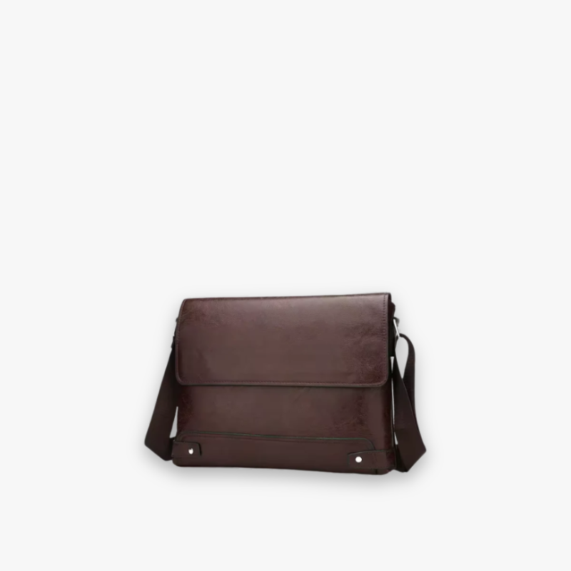 Bramwell Professional Crossbody Bag in Brown - Lync Nova