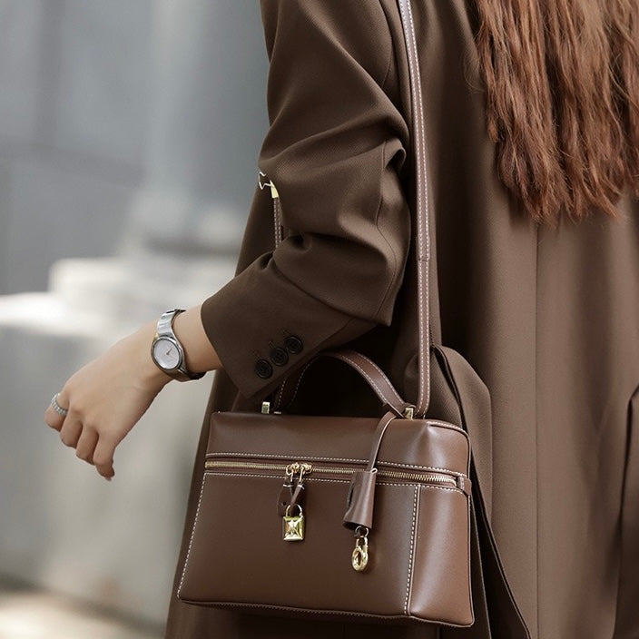 Kaelira Crossbody Bag in Classic Brown - Lync Nova