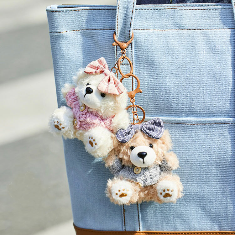 Nounia Teddy Charm in Brown - Lync Nova