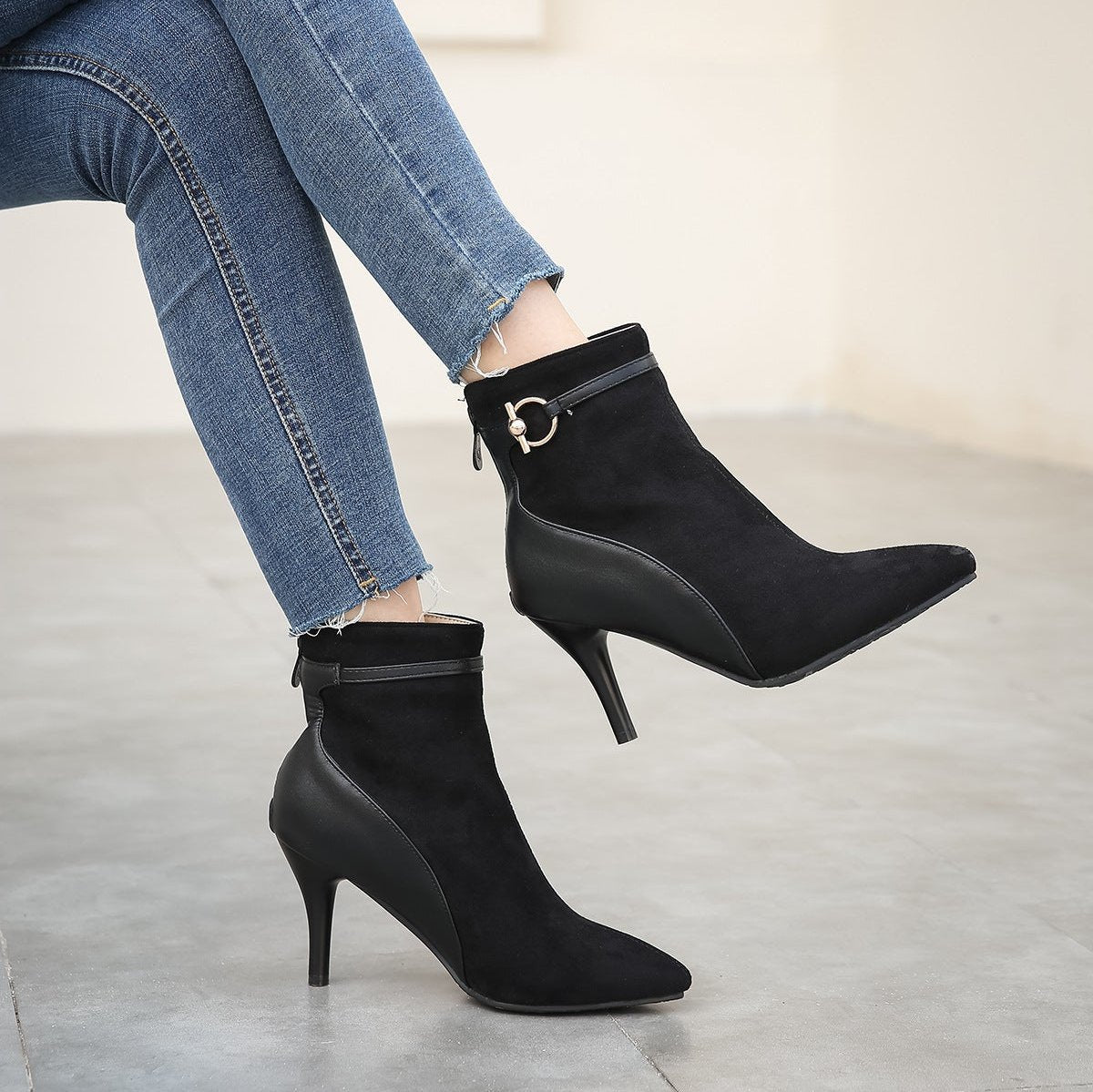 Krista Pointy Toe Heels