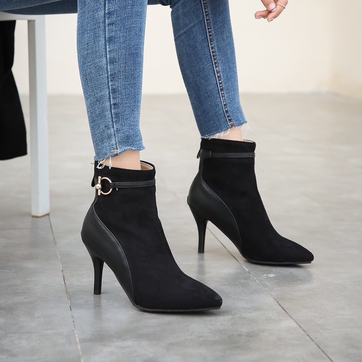 Krista Pointy Toe Heels