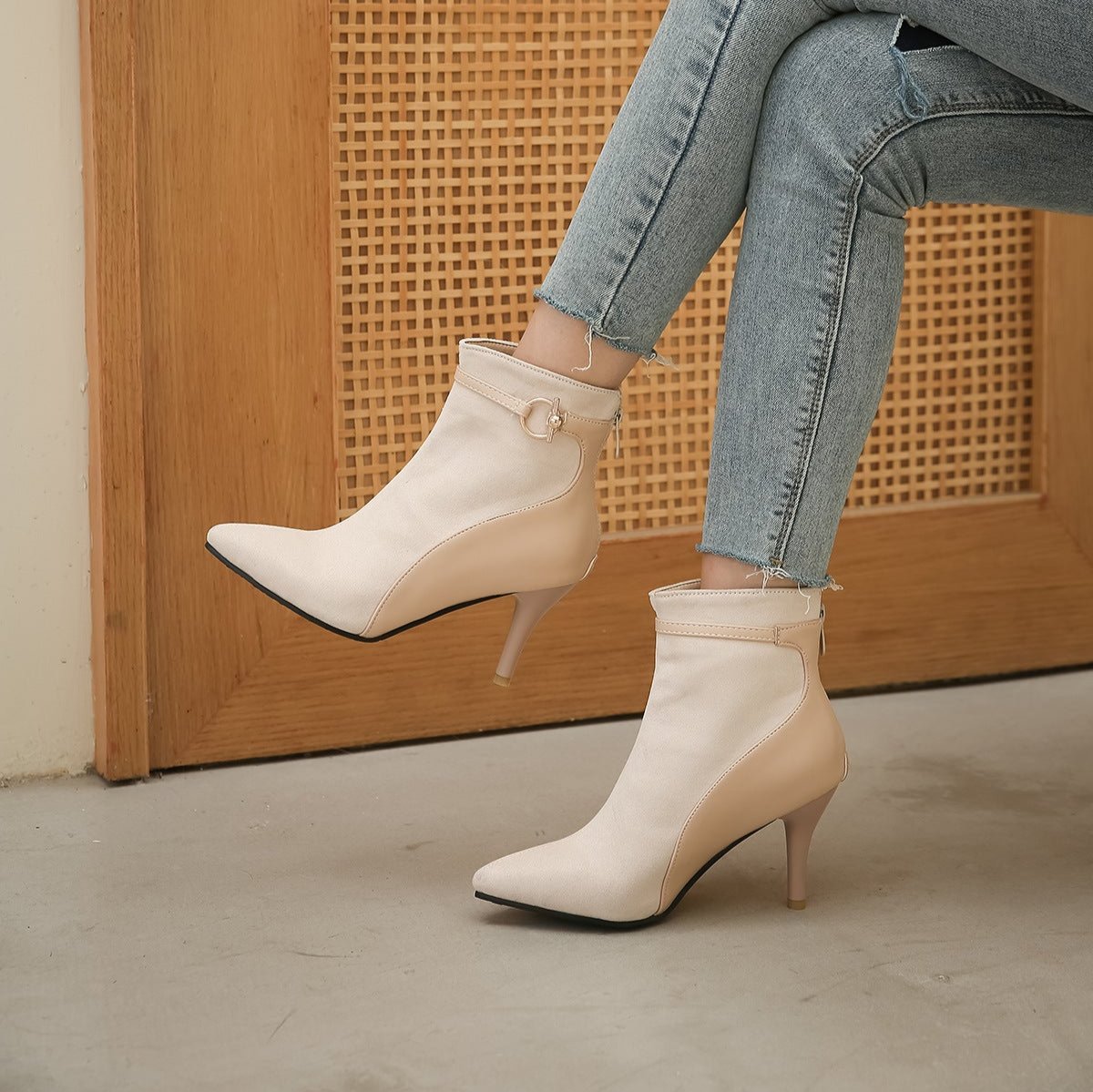 Krista Pointy Toe Heels