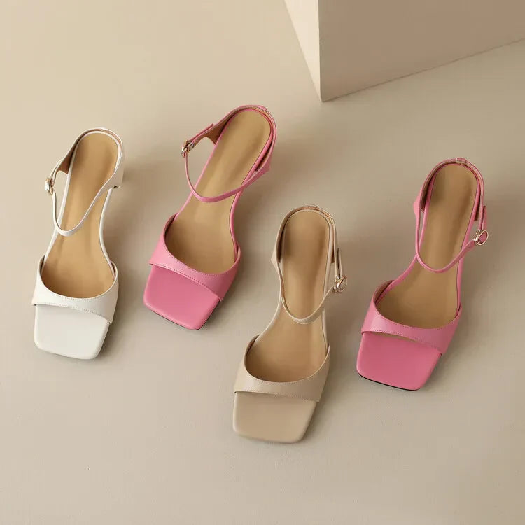 Rosa Belle Heel Mules