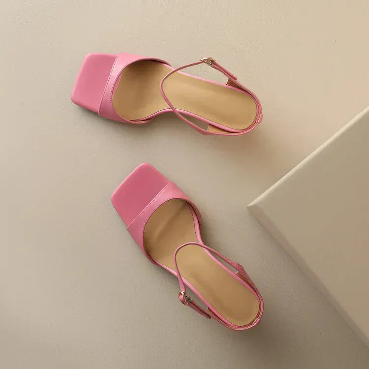 Rosa Belle Heel Mules