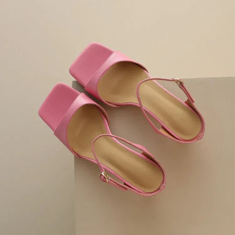 Rosa Belle Heel Mules