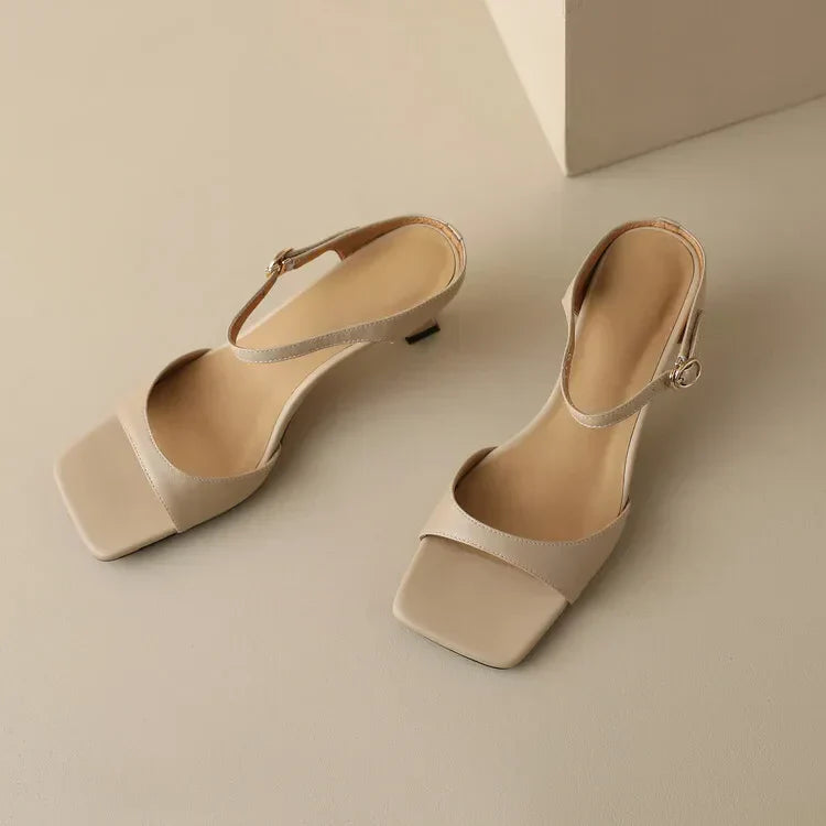 Rosa Belle Heel Mules