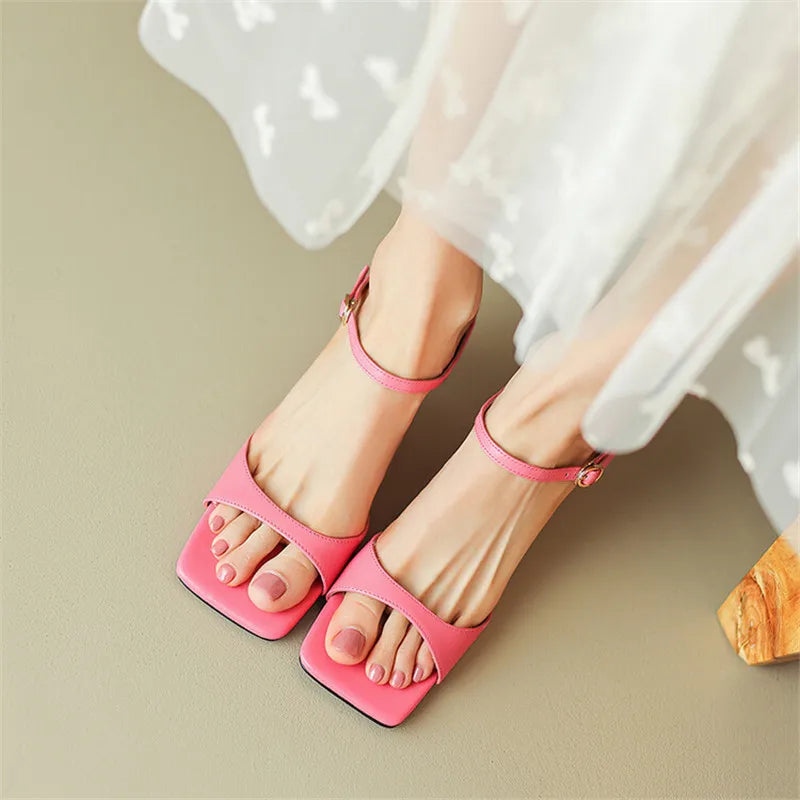 Rosa Belle Heel Mules