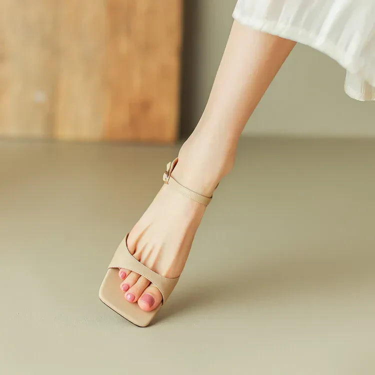 Rosa Belle Heel Mules