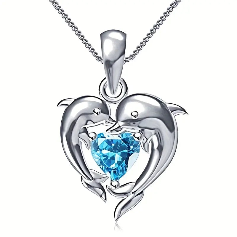 Oceanheart Twins Necklace