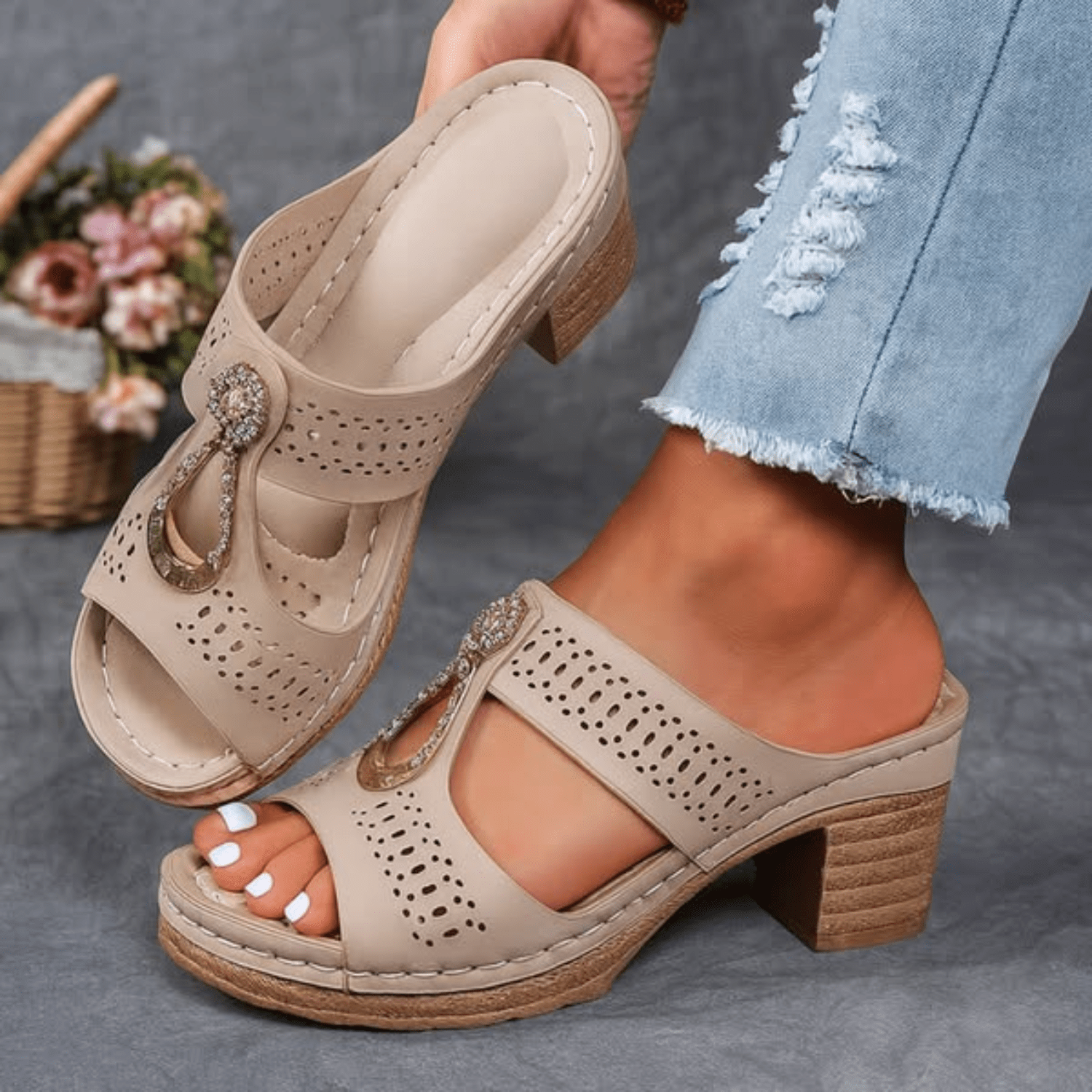Faith | Sandalias ortopédicas elegantes y cómodas