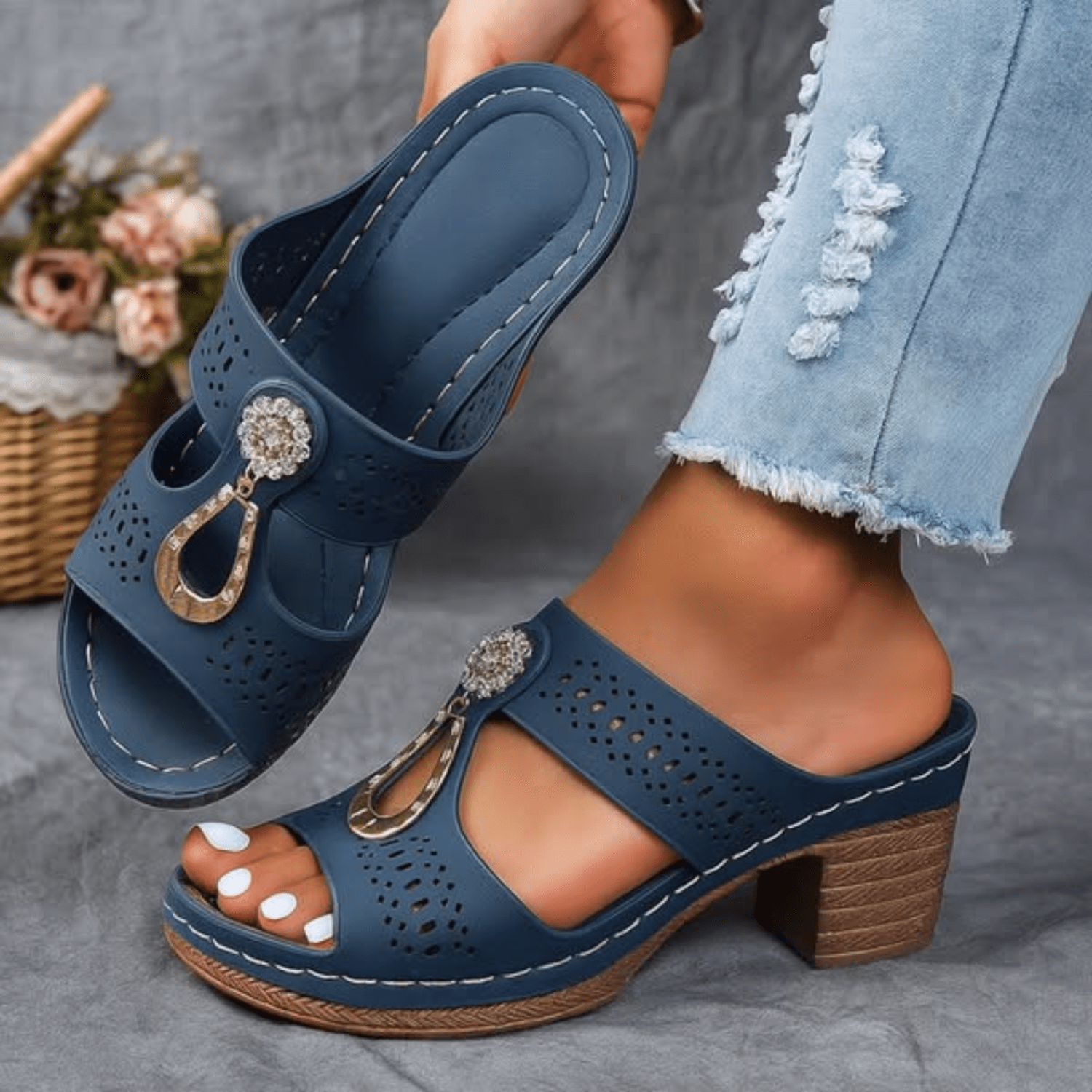 Faith | Sandalias ortopédicas elegantes y cómodas