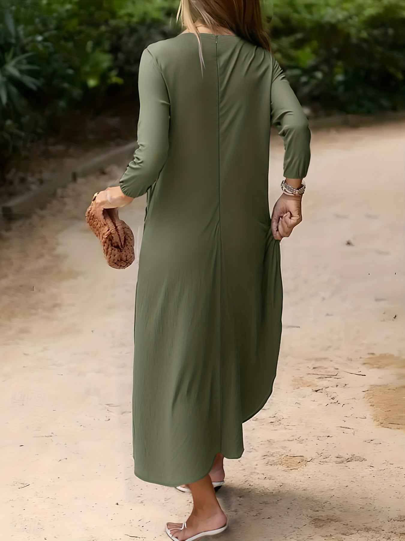 Ella | Vestido elegante de manga larga