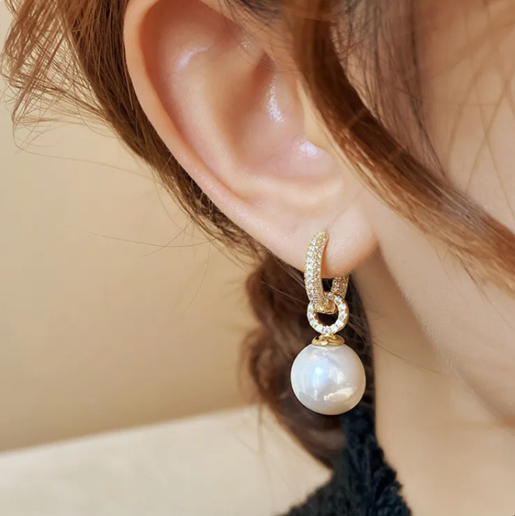 Stunning Pearl Earrings